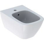Bidé suspendido, serie Smyle Square de Geberit. Forma cerrada